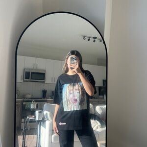 korean designer brand (acme de la vie) oversized baby-face tee